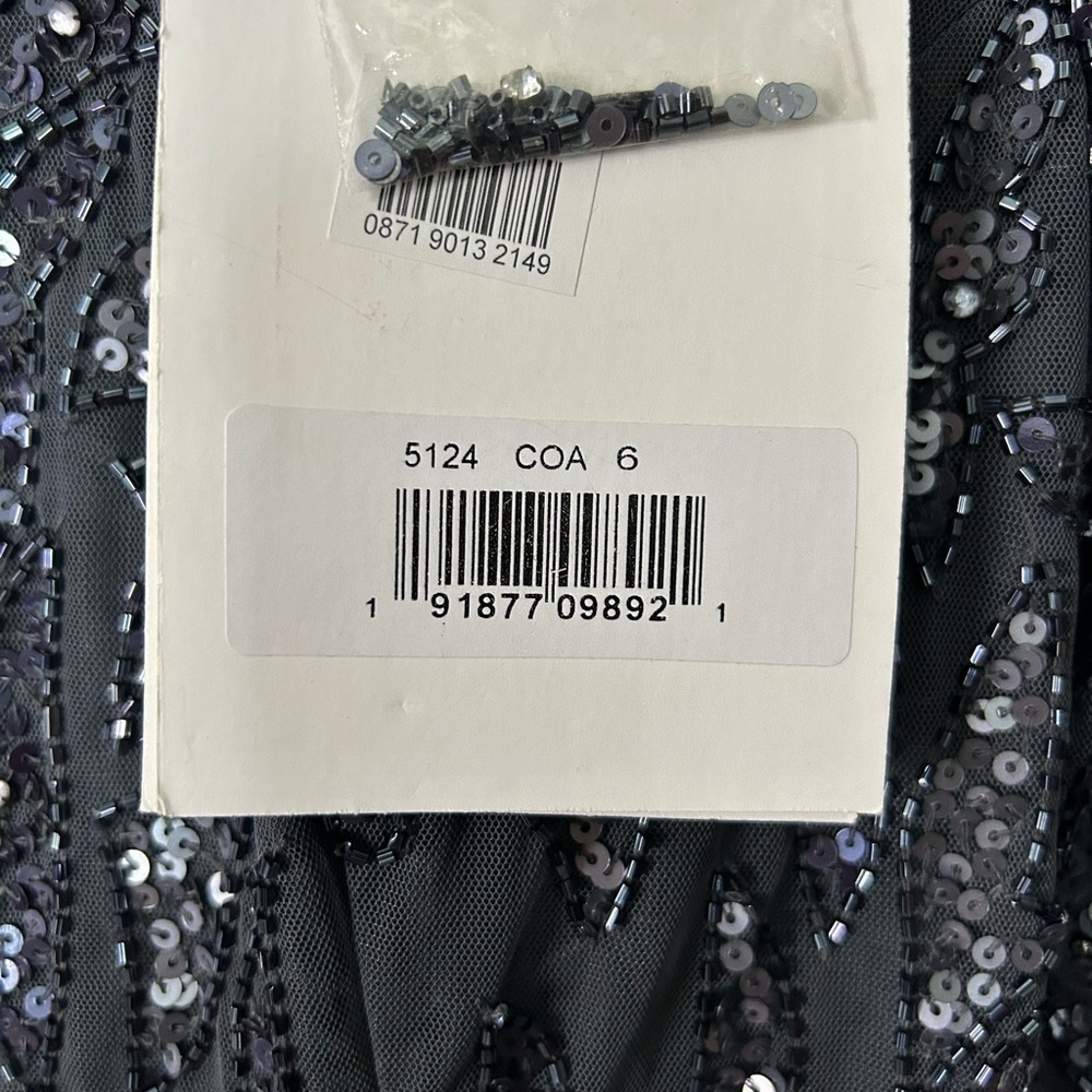 Mac Duggal 5124 NWT BEADED LONG SLEEVE EVENING GOWN - Picture 6 of 10